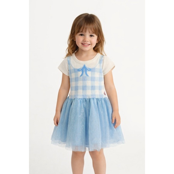 Wizard Of Oz Other - Wizard of Oz‎ Toddler Girl Dorothy Cosplay Sweater Dress 4T